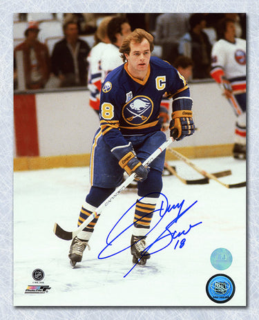 Danny Gare Autographed Buffalo Sabres 8x10 Photo