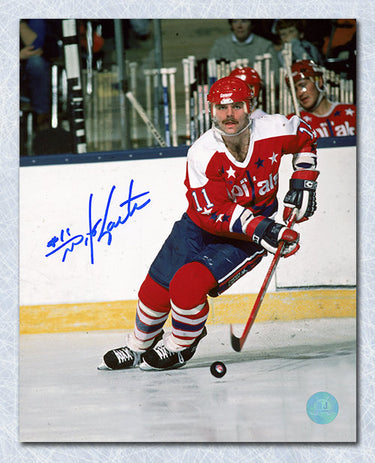 Mike Gartner Autographed Washington Capitals Legend 8x10 Photo