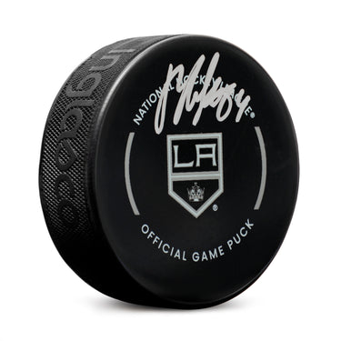 Vladislav Gavrikov Signed Los Angeles Kings Official Game Puck
