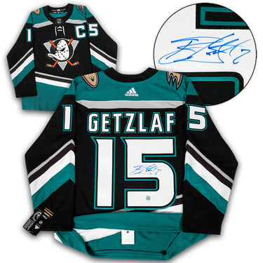 Ryan Getzlaf Signed Anaheim Ducks Alternate adidas Jersey