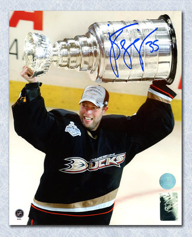 JS Giguere Signed Anaheim Ducks 8x10 Photo