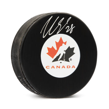 Claude Giroux Autographed Team Canada Hockey Puck