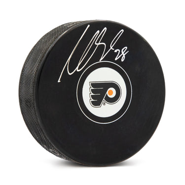 Claude Giroux Autographed Philadelphia Flyers Hockey Puck