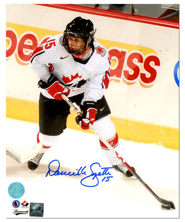 Danielle Goyette Autographed Team Canada 8x10 Photo