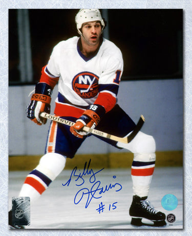 Billy Harris Autographed New York Islanders 8x10 Photo