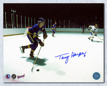 Terry Harper Autographed Los Angeles Kings 8x10 Photo