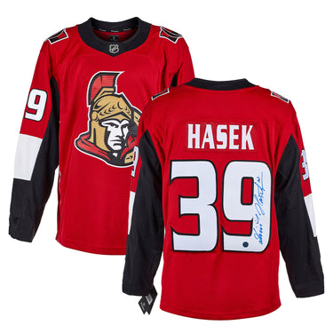 Dominik Hasek Autographed Ottawa Senators Fanatics Breakaway Jersey