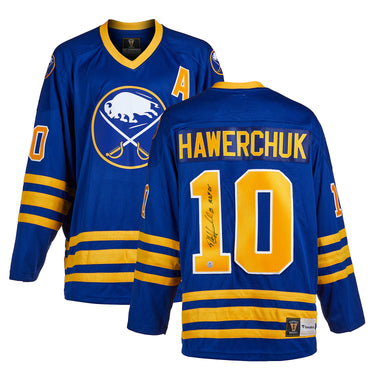 Dale Hawerchuk Signed Buffalo Sabres Throwback Breakaway Jersey