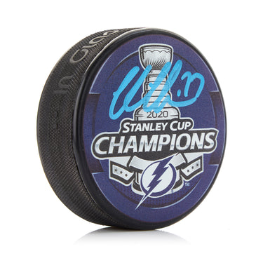 Victor Hedman Tampa Bay Lightning Signed 2020 Stanley Cup Puck