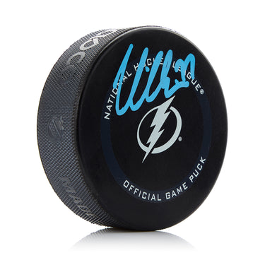 Victor Hedman Tampa Bay Lightning Signed Official Game Puck