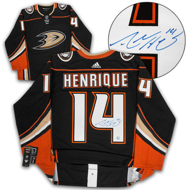 Adam Henrique Autographed Anaheim Ducks adidas Jersey