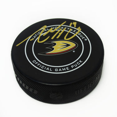 Adam Henrique Signed Anaheim Ducks Official Game Puck