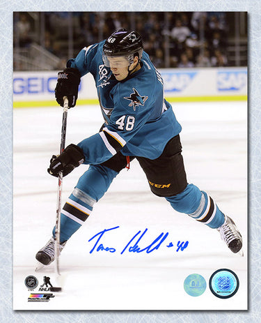 Tomas Hertl Autographed San Jose Sharks 8x10 Photo