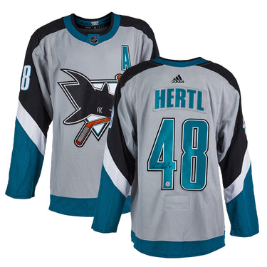 Tomas Hertl Signed San Jose Sharks Reverse Retro adidas Jersey