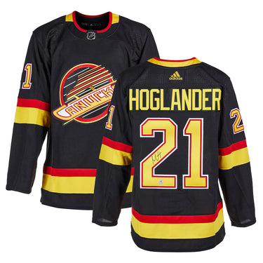 Nils Hoglander Signed Vancouver Canucks adidas Jersey