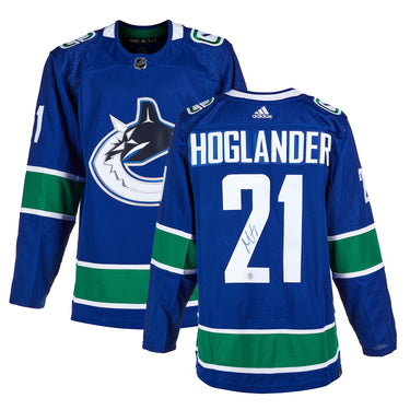 Nils Hoglander Autographed Vancouver Canucks adidas Jersey