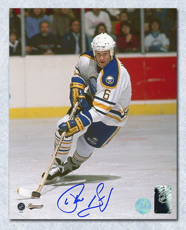 Phil Housley Autographed Buffalo Sabres Playmaker 8x10 Photo