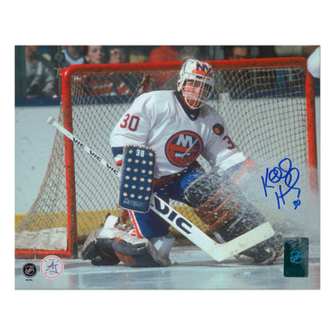 Kelly Hrudey Signed New York Islanders Goalie 8x10 Photo