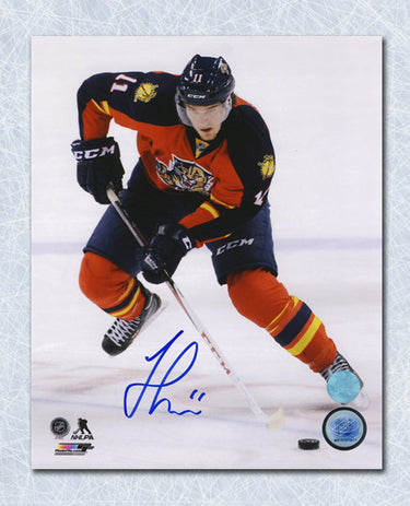 Jonathan Huberdeau Florida Panthers Signed Rookie 8x10 Photo