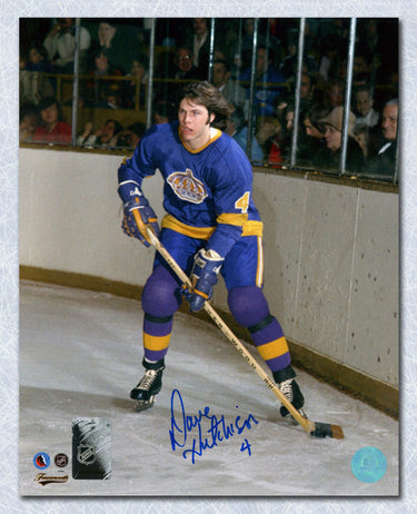 Dave Hutchison Signed Los Angeles Kings 8x10 Photo