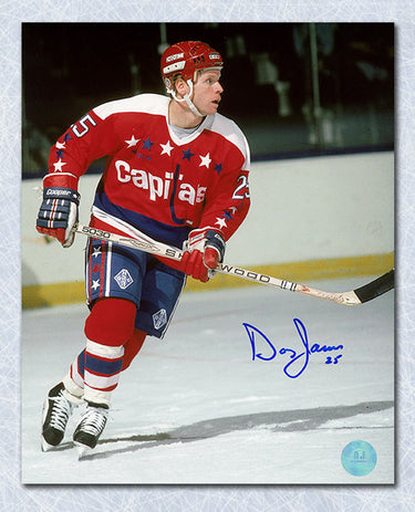 Doug Jarvis Autographed Washington Capitals 8x10 Photo