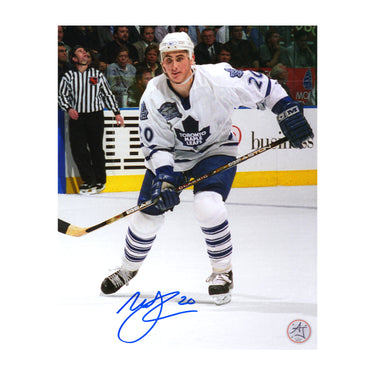 Mike Johnson Autographed Toronto Maple Leafs Hockey 8x10 Photo