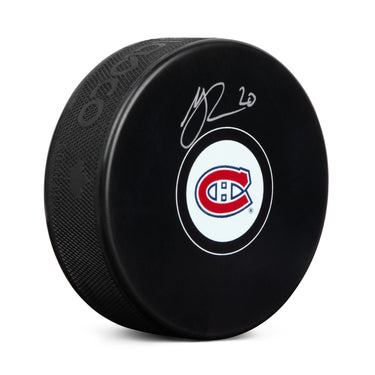 Mike Johnson Autographed Montreal Canadiens Hockey Puck