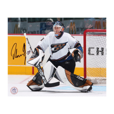 Olaf Kolzig Autographed Washington Capitals Goalie 8x10 Photo