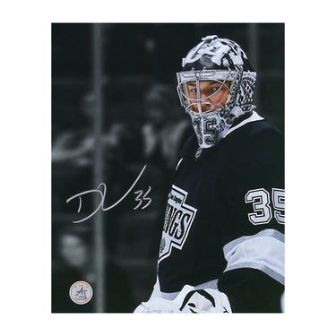 Darcy Kuemper Signed Los Angeles Kings Goalie Mask Profile 8x10 Photo