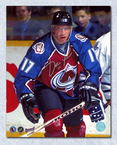 Jari Kurri Autographed Colorado Avalanche Hockey 8x10 Photo