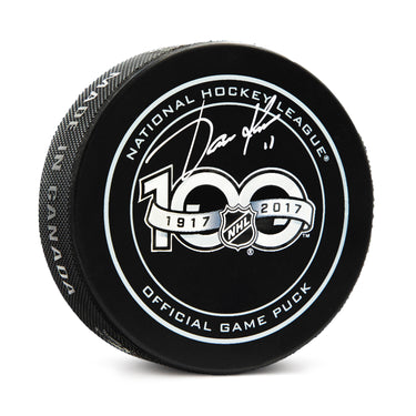 Jari Kurri Signed NHL 100 Year Centennial Season Official Game Puck