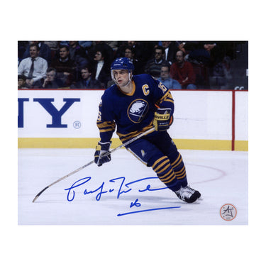 Pat LaFontaine Autographed Buffalo Sabres Legend 8x10 Photo