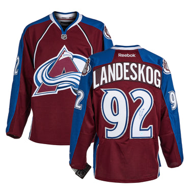 Gabriel Landeskog Colorado Avalanche Signed Rookie Reebok Jersey