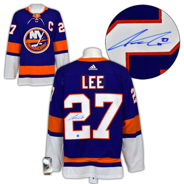 Anders Lee Autographed New York Islanders adidas Jersey