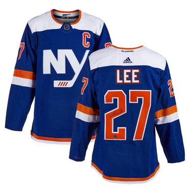 Anders Lee Signed New York Islanders Alternate adidas Jersey