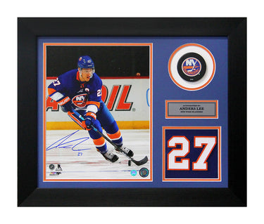 Anders Lee Signed New York Islanders Game Day Number 20x24 Frame