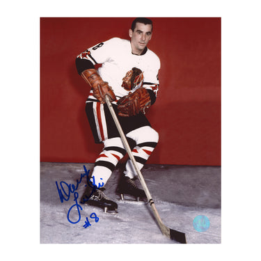 Danny Lewicki Autographed Chicago Blackhawks 8x10 Photo