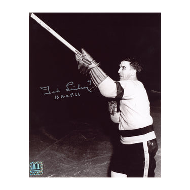 Ted Lindsay Signed Detroit Red Wings 8x10 Photo