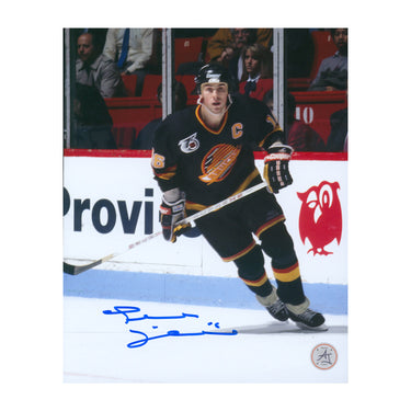 Trevor Linden Autographed Vancouver Canucks Captain 8x10 Photo