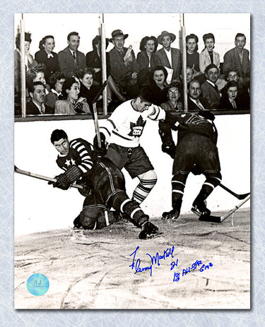 Fleming Mackell Signed All-Star Game 8x10 Photo