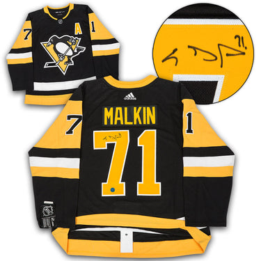 Evgeni Malkin Autographed Pittsburgh Penguins adidas Jersey