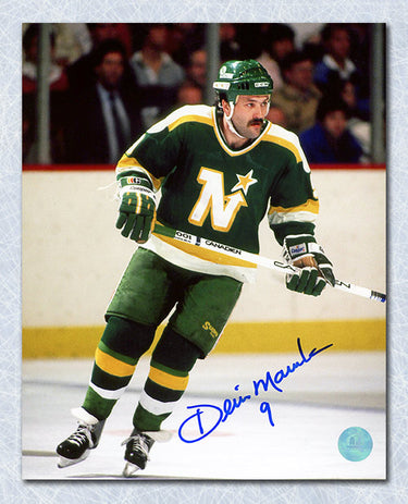 Dennis Maruk Autographed Minnesota North Stars 8x10 Photo