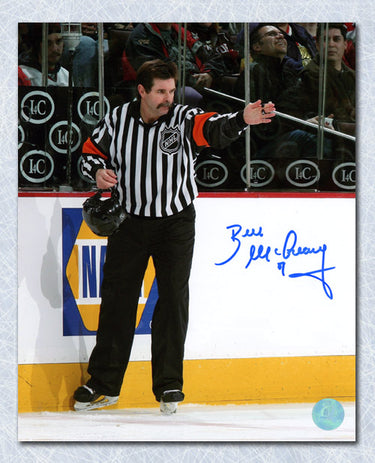 Bill McCreary Autographed NHL 8x10 Photo