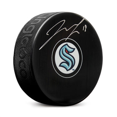 Jared McCann Autographed Seattle Kraken Hockey Puck