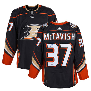 Mason McTavish Autographed Anaheim Ducks adidas Jersey