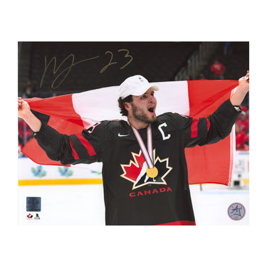 Mason McTavish Signed Team Canada 8x10 Photo