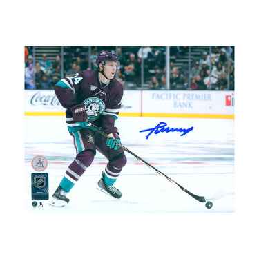 Pavel Mintyukov Signed Anaheim Ducks Rookie 8x10 Photo