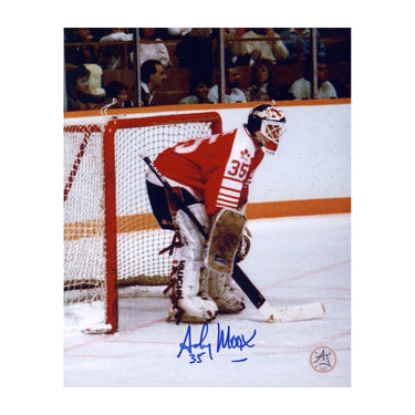 Andy Moog Autographed Team Canada 8x10 Photo