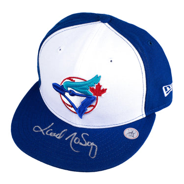 Lloyd Moseby Signed Toronto Blue Jays Retro Logo New Era Baseball Cap