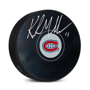 Kirk Muller Autographed Montreal Canadiens Hockey Puck